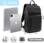 Backpack for Men Slim & Expandable Travel Laptop Backpack - Image 2