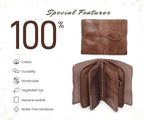Genuine Leather Nomad Organizer Travel Wallet | Women's Wallet Clutch Passport - Image 5
