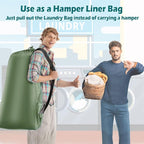 Heavy Duty Laundry Bag 2 Pack XL Nylon Laundry Bags - Image 4