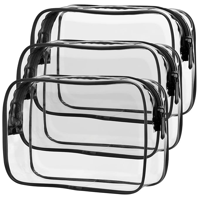 PACKISM Clear Makeup Bags by Packism