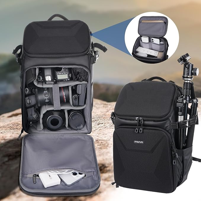 MOSISO Camera Backpack, DSLR Camera Bag - Image 4