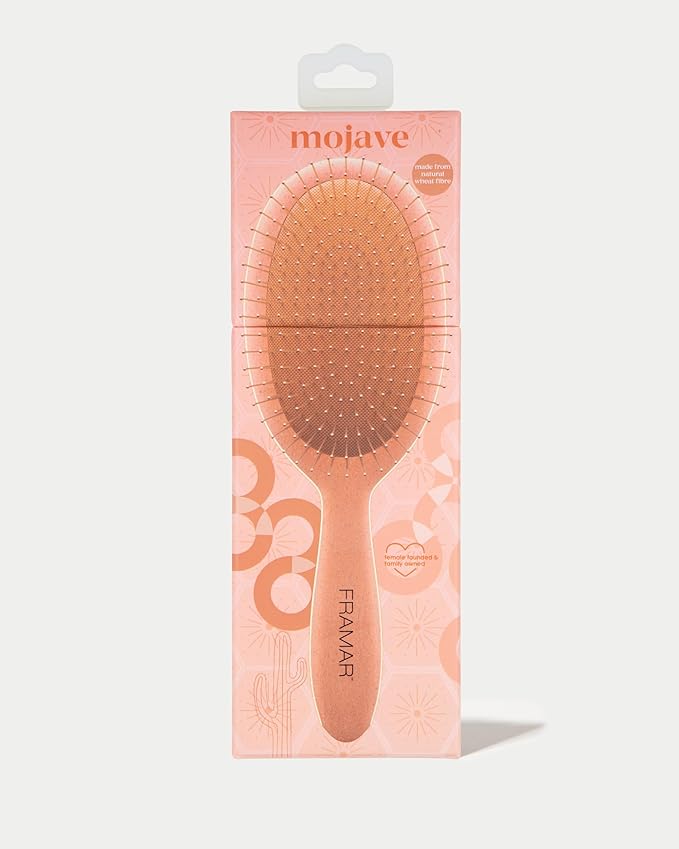 FRAMAR Wet Hair Brush Detangler – Wet Hair Brushes For Women, Detangle Brushes For Thick Hair, Cepillos Para Cabello Detangler Brush - Sienna