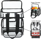 FlowFly Double Layer Cooler Insulated Lunch Bag Adult Lunch Box Large Tote Bag - Image 5