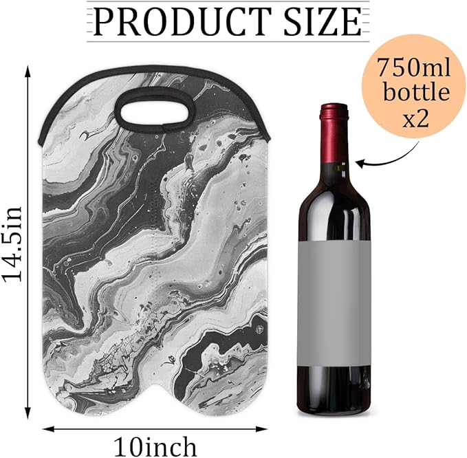 Wine Carrier Tote Personalized Bag - Image 2