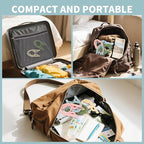Foldable Travel Hangers, Closets | Lightweight Plastic Hanger Set - Image 5