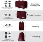 7 Set Compression Packing Cubes - Image 4