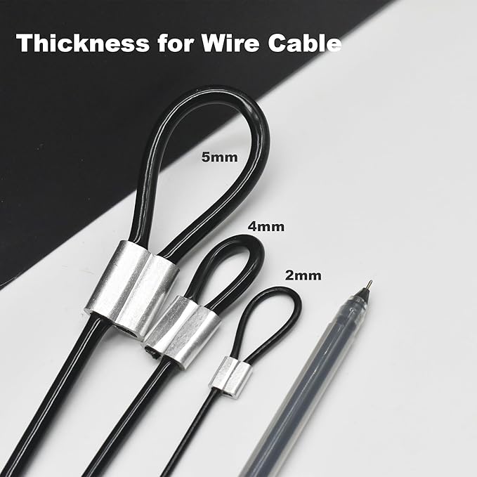 10 Pcs 2mm Wire 24 inch Vinyl Coated Stainless Steel Cable - Image 3
