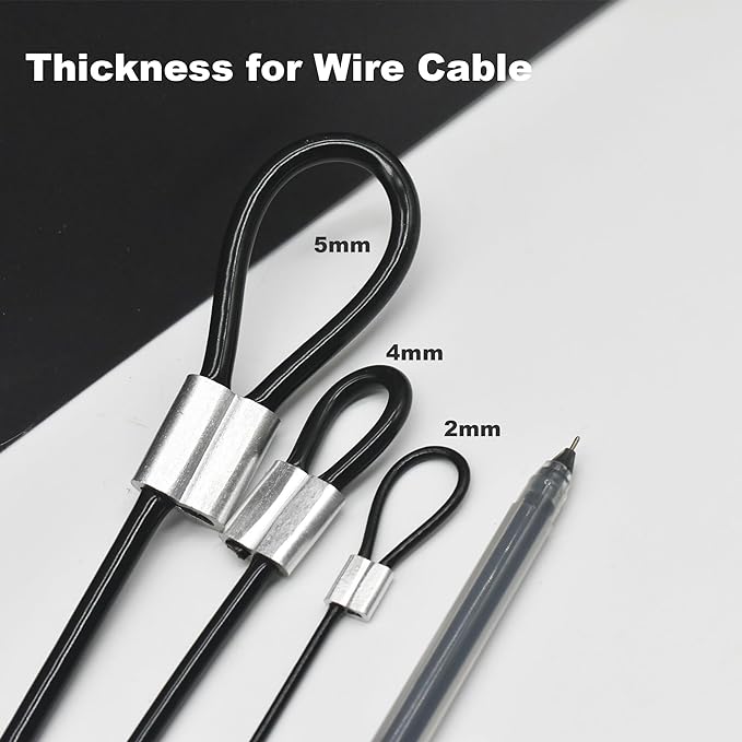 10 Pcs 4mm Wire 12 inch Vinyl Coated Stainless Steel Cable - Image 3