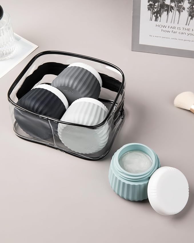Travel Containers for Toiletries 4 Pack, TSA Approved Travel Size Toiletries - Image 6