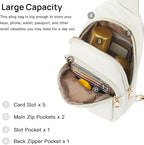 Telena Small Sling Bag for Women Leather Crossbody Fanny Packs Chest Bag for - Image 3