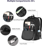 MATEIN 17 Inch Backpack for Men, Professional Work Office Laptop Backpack - Image 8