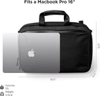 ALPAKA Elements Tech Brief Pro 12L -3-in-1 Recycled Fabric Laptop Briefcase - Image 2