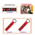 Custom Luggage Tags (Bk Round Buckle)