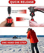 IFOOTAGE 71”Carbon Fiber Monopod - Image 5