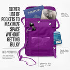 VENTURE 4TH Passport Holder Neck Wallet - Image 2