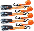 XSTRAP STANDARD Ratchet Tie Down Straps 4 Pk 10 Ft- 300 Lbs Load Cap- 900 Lbs - Image 2
