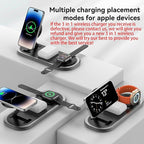 3 in 1 Fast Wireless Charger Stand - Image 4