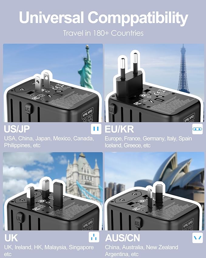 Universal Travel Adapter - Image 3