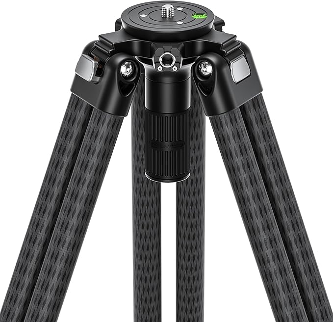 Leofoto LVC-253C+BV-20 Video Tripod, Twin Leg, Integrated Bowl, Leveling Base - Image 5