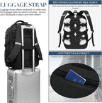 PUSLOM Extra Large Travel Laptop Backpack - Image 6