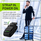 Untethered Luggage Straps | TSA-Approved Suitcase Belts - Image 2