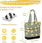 VASCHY Beach Bag for Women, Large Waterproof Sandproof Fold-able Packable Pool - Image 2