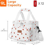 Lifewit Medium Lunch Bag Insulated Lunch Box Soft Cooler Cooling Tote - Image 3