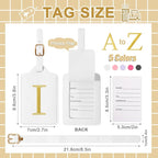 Personalized Initial Luggage Tags - Image 2