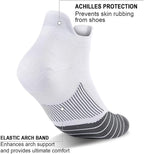 PAPLUS Ankle Compression Sock for Men and Women 2/4/6 Pairs, Low Cut - Image 4