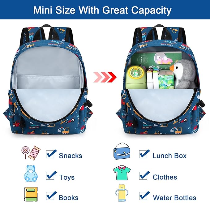 Accmor Toddler Backpack with Leash, Cute Baby Backpack with Anti Lost Wrist Link - Image 3