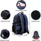 SHRRADOO Anti Theft Laptop Backpack Travel Backpacks - Image 3