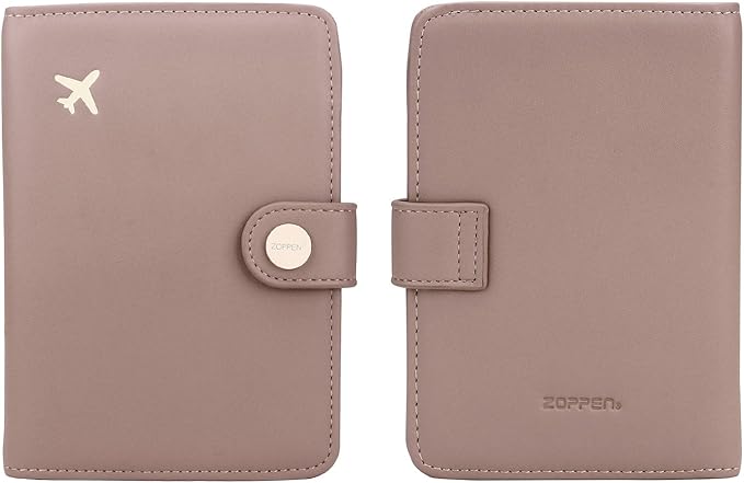 ZOPPEN Passport Holder Women, Passport Cover Travel Wallet Rfid Blocking - Image 5