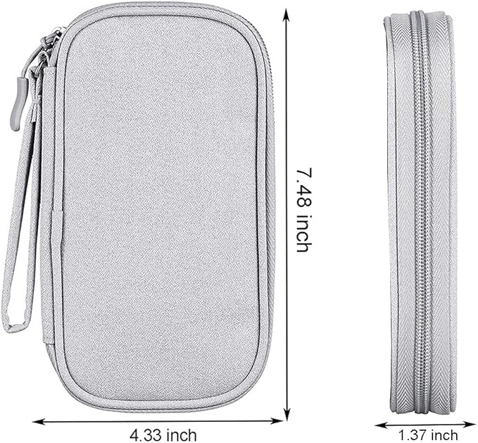 Electronic Organizer Small Travel Cable Organizer Bag, Digital Gadget Organizer - Image 2