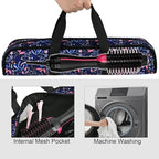 Travel Case for Blow Dryer Brush, Storage Carrying Bag for Revlon Hair Dryer Brush Original 1.0/Plus 2.0, Portable Travel Storage Bag Compatibility with All Brand Hot Tools Volumizer Hot Air Brush