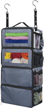Hanging Travel Organizer, Carry on Luggage Suitcase Organizer, Travel by MIAOJIE