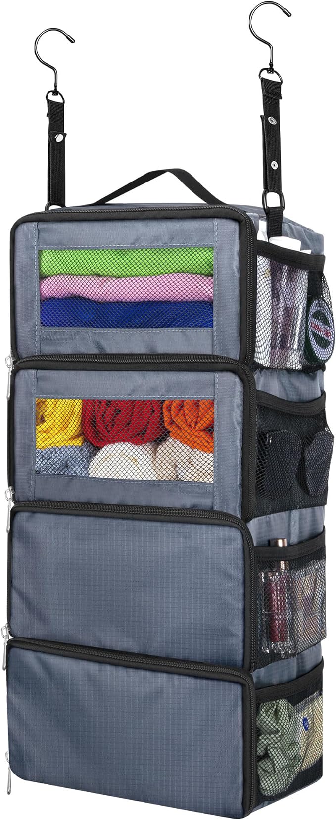 Hanging Travel Organizer, Carry on Luggage Suitcase Organizer, Travel by MIAOJIE