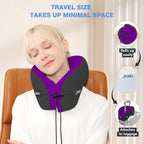 Travel Neck Pillow for Airplanes, Neck Pillow for Traveling, 360º Ergonomic - Image 6