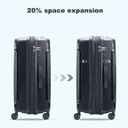 Nazhura Luggage Set, 3-Piece Hardside Suitcase Set, 20-inch Carry On, 28-inch - Image 5