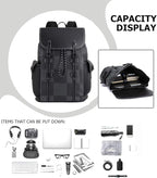 KingTo Laptop Backpack for Men Luxury Anti-Theft Travel Backpack Casual - Image 4