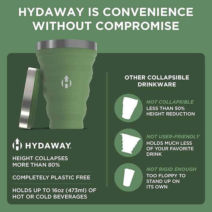 HYDAWAY 16oz Collapsible Pint - Image 6