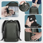 hk Laptop Backpack for Men - Image 6