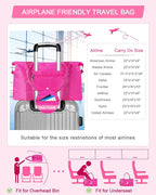 Overnight Bag for Kids Teen Girls Weekender Dance Bag Birthday Graduation Gifts - Image 7
