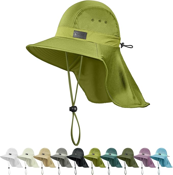 Sukeen Cooling Sun Hat for Men Women UPF50+ Wide Brim Fishing Hat by Sukeen