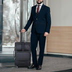 Hanke 3 Piece luggage Sets Softside Expandable luggage - Image 9