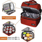 OPUX Lunch Box For Men Women, Insulated Large Lunch Bag Adult Work, Double - Image 7