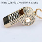Whistle, Rhinestone Sports Whistle - Image 5