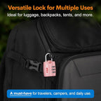 Forge Luggage Locks TSA Approved Luggage Locks, Small TSA Locks - Image 5