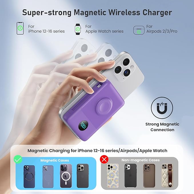 Magnetic Portable Charger for iPhone - Image 6