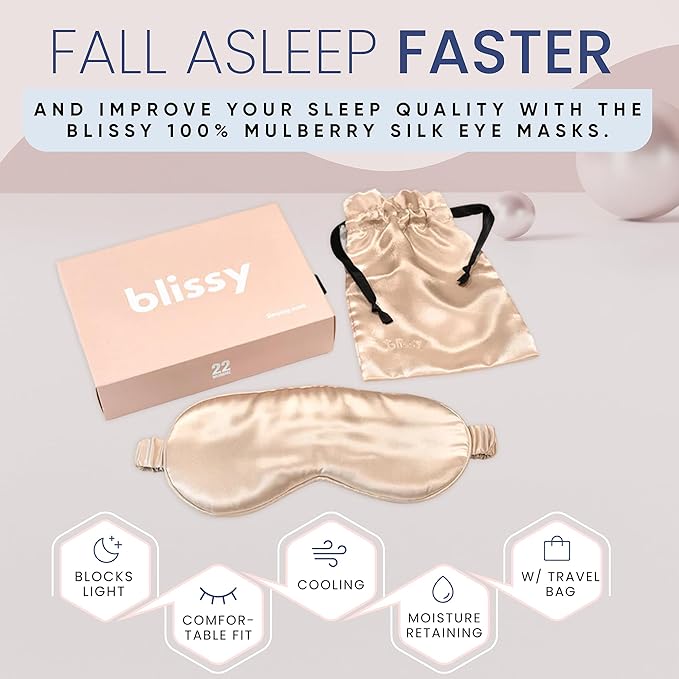Blissy Silk Sleep Mask - Image 3