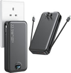 Portable Charger with Wall Plug, 20000mAh USB C Power Bank Fast Charging by Ffnpua